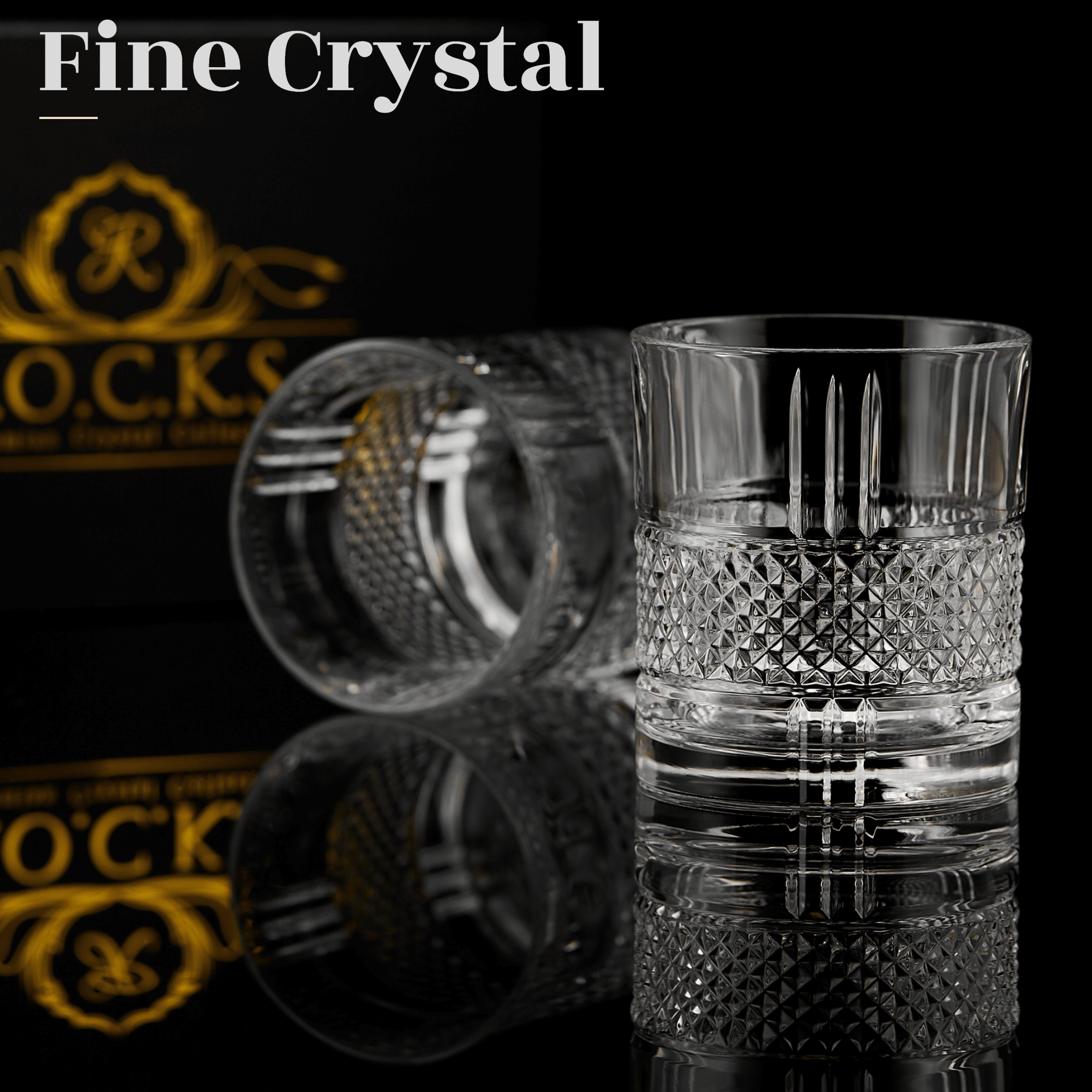 Reserve Crystal Whiskey Glasses