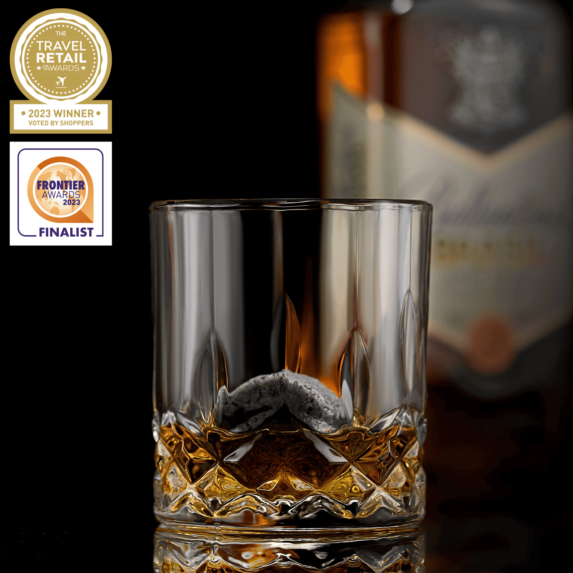 Signature Whiskey Glasses and Rocks Set