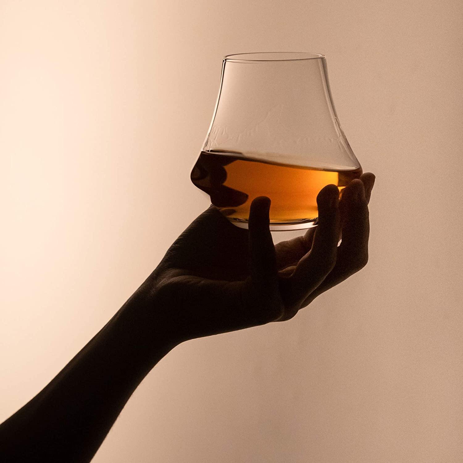 Nosing Whiskey Glass and Rocks Set