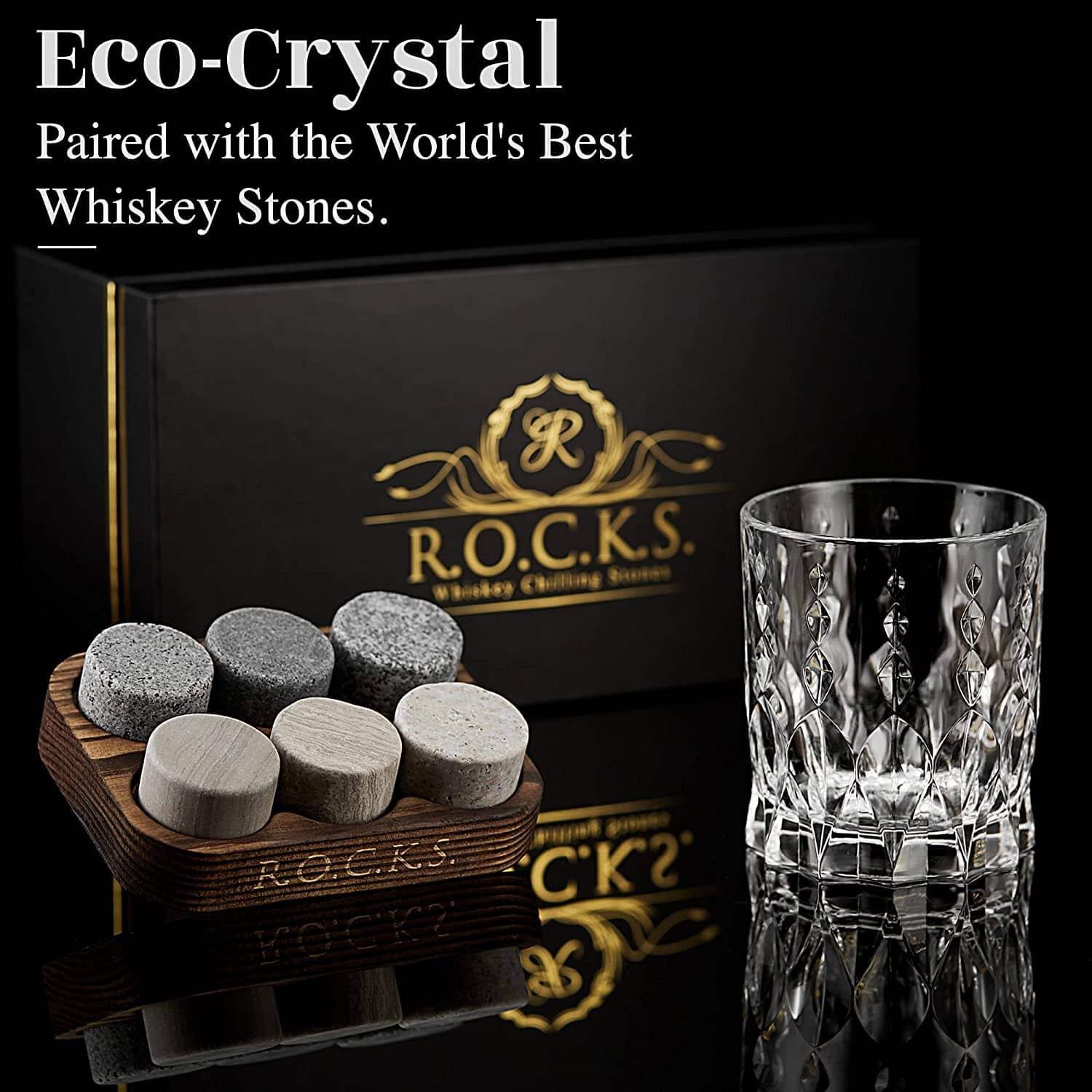 Monarch Whiskey Glass and Rocks Set