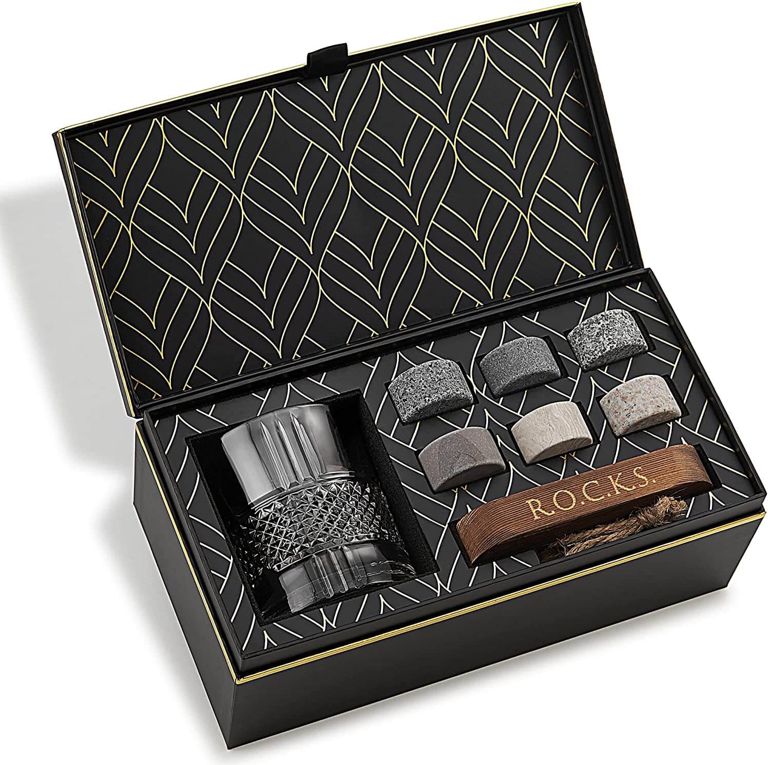 Reserve Whiskey Glass and Rocks Set