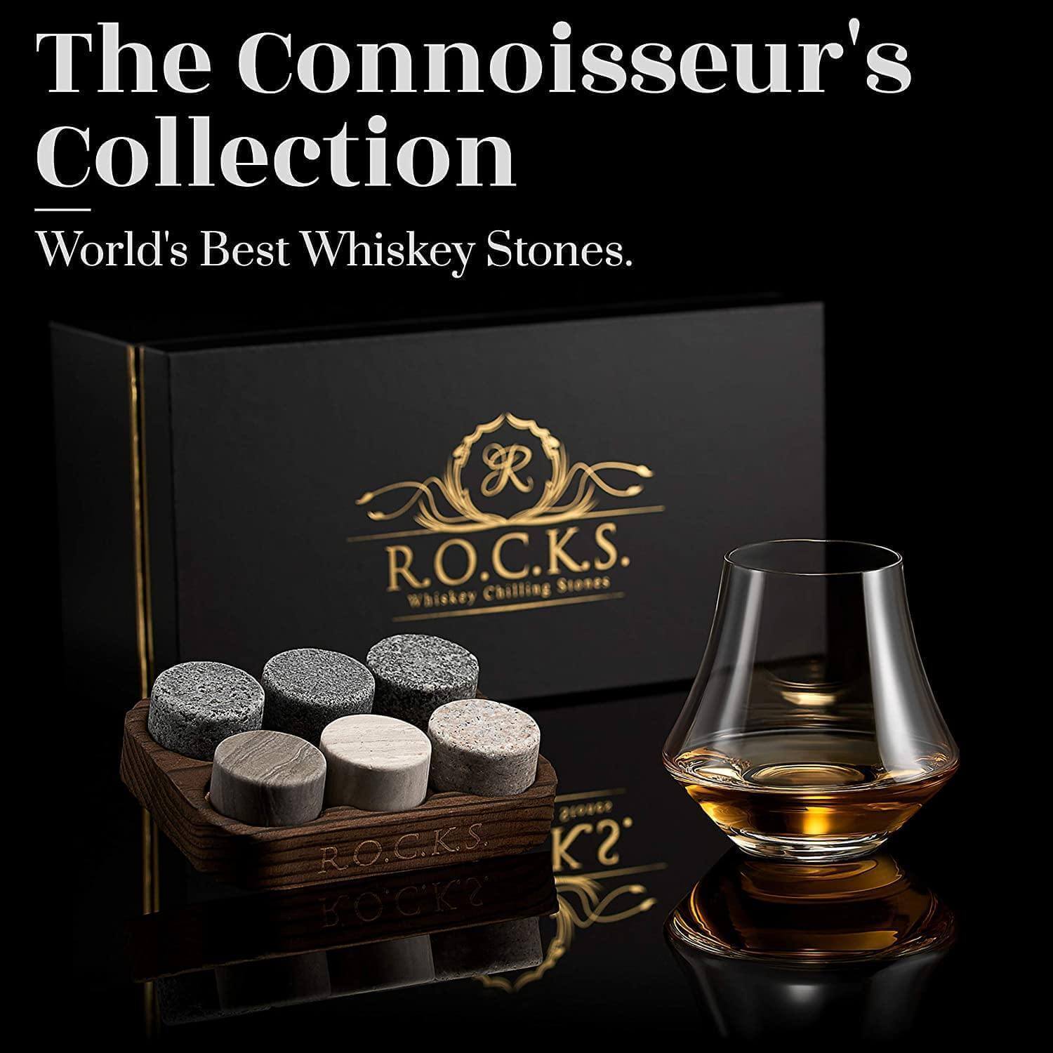 Nosing Whiskey Glass and Rocks Set