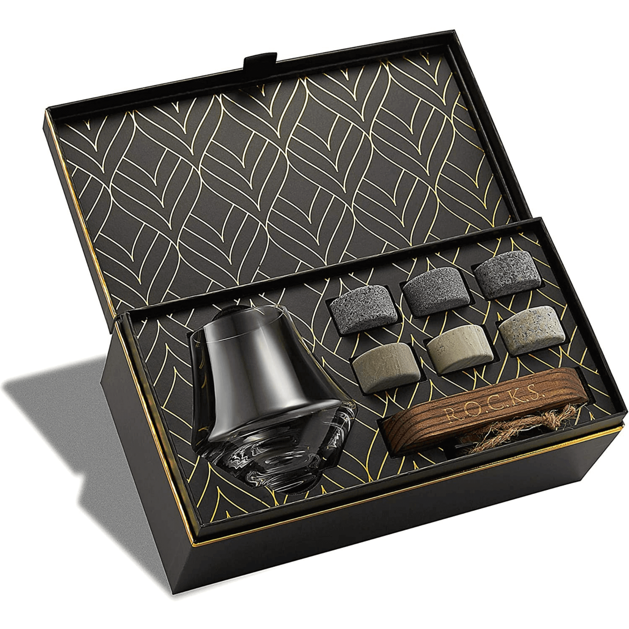 Nosing Whiskey Glass and Rocks Set